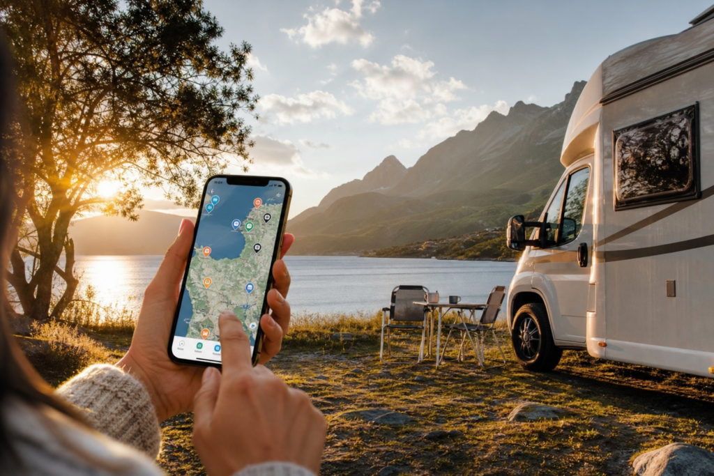 Meilleures applications camping-car : le guide complet